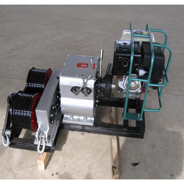 30 KN 5 T Double Drum Winches Conductor Transmission Line