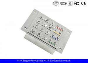 China ATM Machine Numeric Metal Keypad 4 x 4 Matrix With 4 Large Function Keys on sale