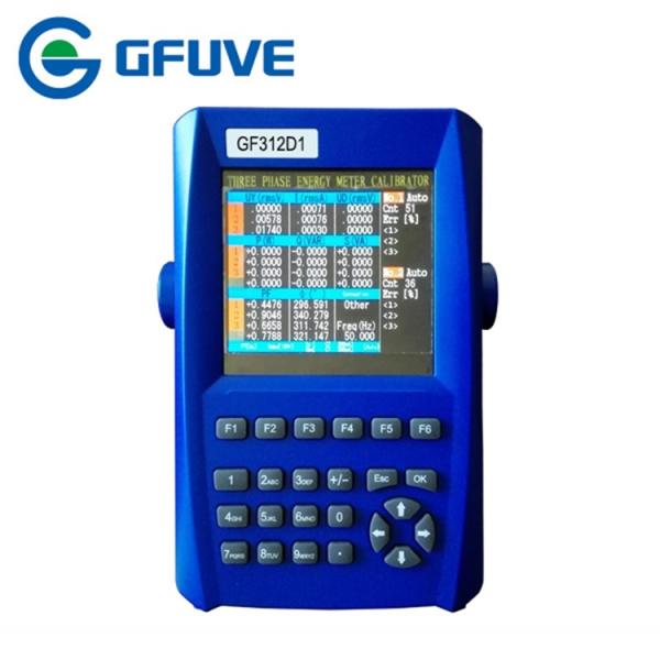 Handheld Three Phase test instrument calibration RS232 Communication port