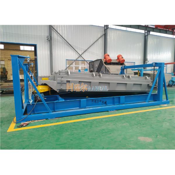 Stainless Steel Gyratory Screen Machine Circular Elliptical Linear Motion Mesh Cleaning Balls Floor Mounting