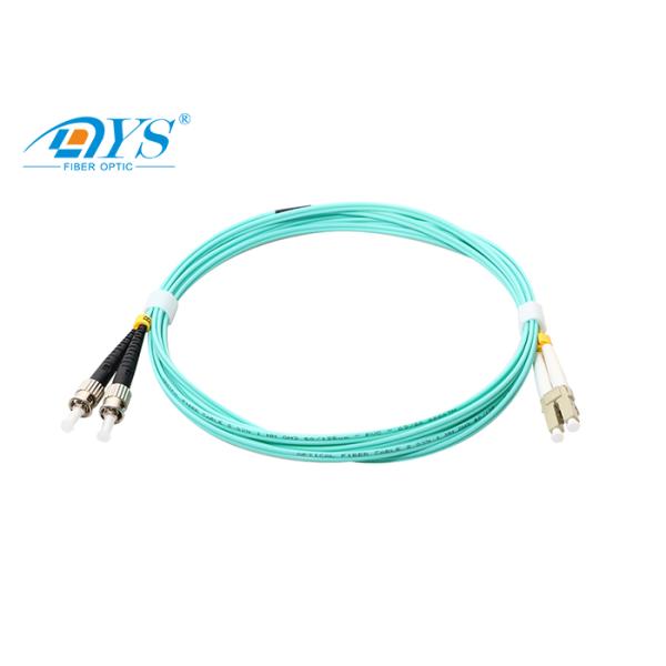 ST/PC-LC/PC 3.0mm Duplex Multimode OM3 Optical Fiber Patch Cord