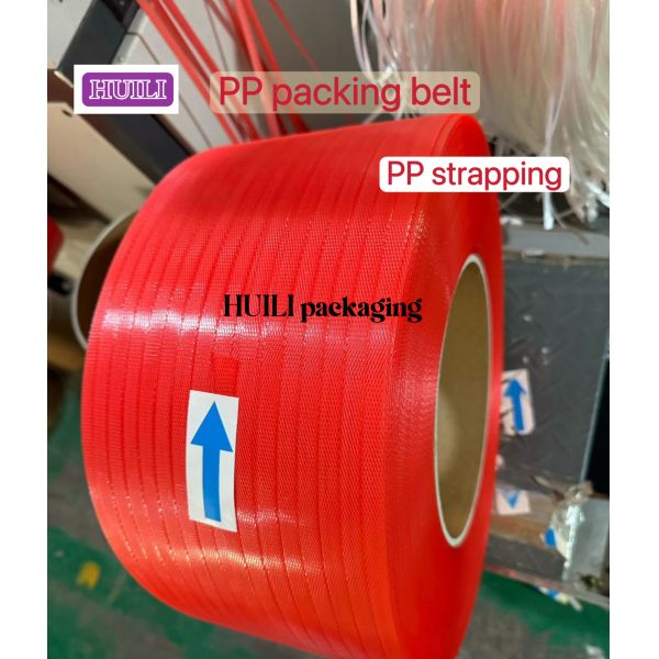 5-12mm PP packing strap transparent PP strapping belt suitable for automatic strapping tools