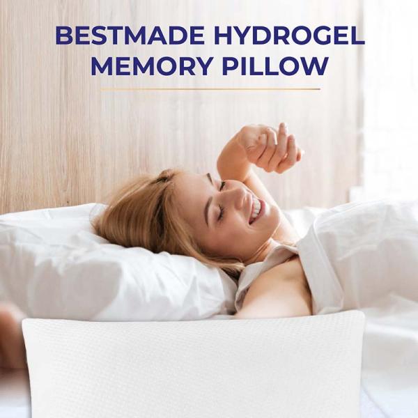 Bedroom Ergonomic Cutting Memory Foam Pillow Adjustable Contour