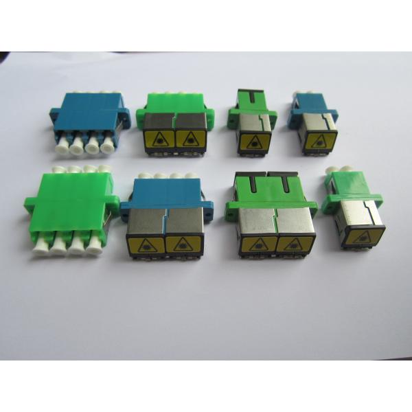 High precision SC/APC Shutter cover fiber Optic Adapter, Fiber Optic Fast Connector Ease Installation