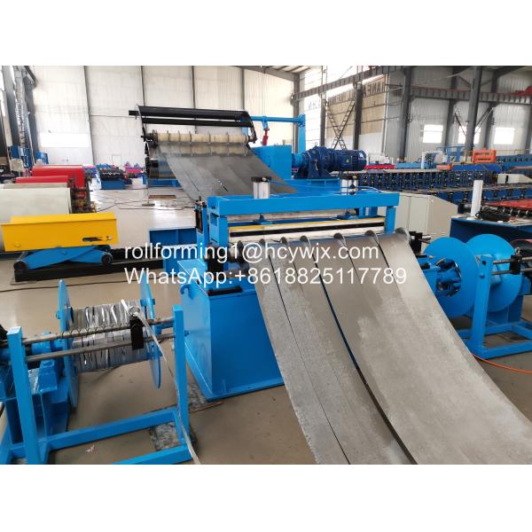 Customized Automatic Slitting And Rewinding Steel Coil Slitting Machine For Metal Strips