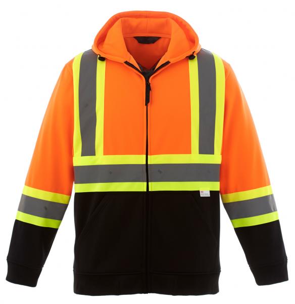 Buy Hi Vis Fleece Reflective Safety Hoody Jacket at wholesale prices