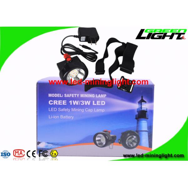 Underground Miners Helmet Light With Plug IN Charging 2.8Ah Explosion Proof