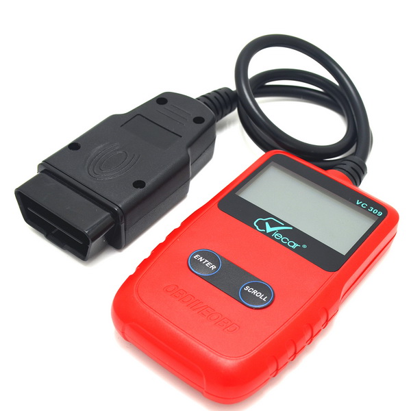 Auto ELM327 Scanner Diagnostic tool VC309 Car OBDII/OBD Code Reader