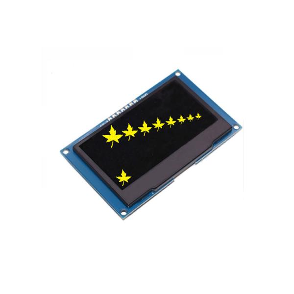 2.42 Inch PMOLED Display Module With PCBA, 128*64 Resolution, 7 PINS IIC/SPI Interface