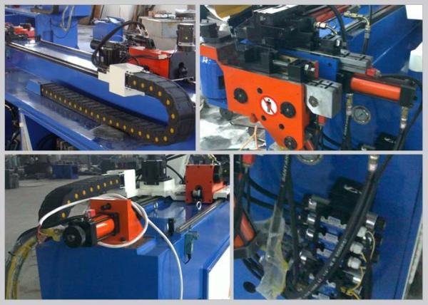 Pipe Bending Equipment , 2 Axis Steel Pipe Bending Machine For Motorcycle Fittings Processing