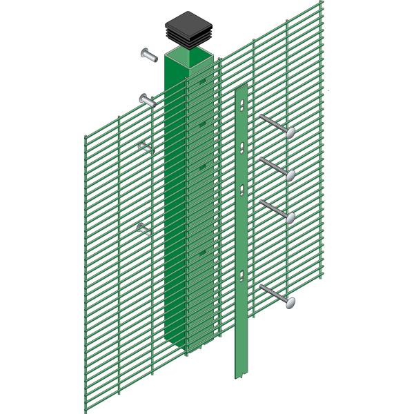 Clear View Fence Panels