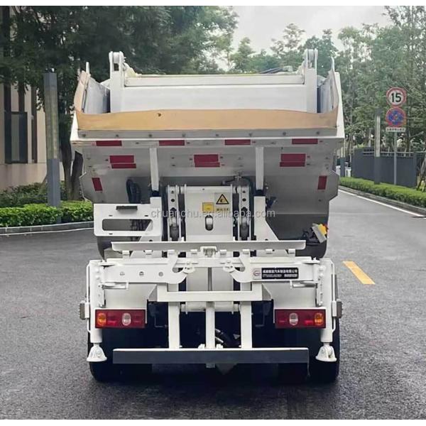 Energy Type Pure Electric Self-Loading Unloading Garbage Truck with Increased Load Capacity and Enhanced Hydraulic System