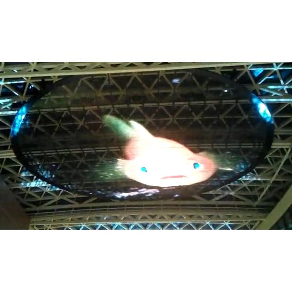 Transparent Outdoor LED Mesh Screen Display See Through Building Facade LED Screen High Brightness IP68