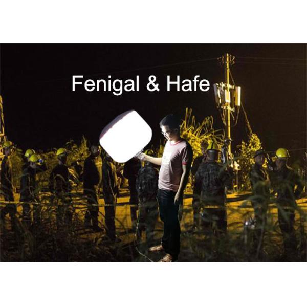 Removable 3000w Metal Halide Temporary Site Lighting For Fast Night Construction