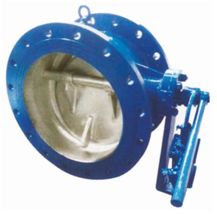 Buy Small Size Butterfly Check Valve HH47 Buffer Check Valve DN200 at wholesale prices