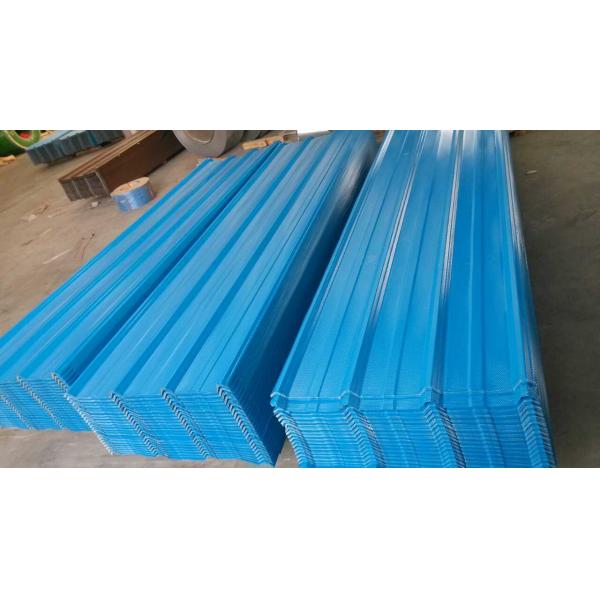 Corrugated 508mm Prepainted Galvanized Steel Roofing Sheet