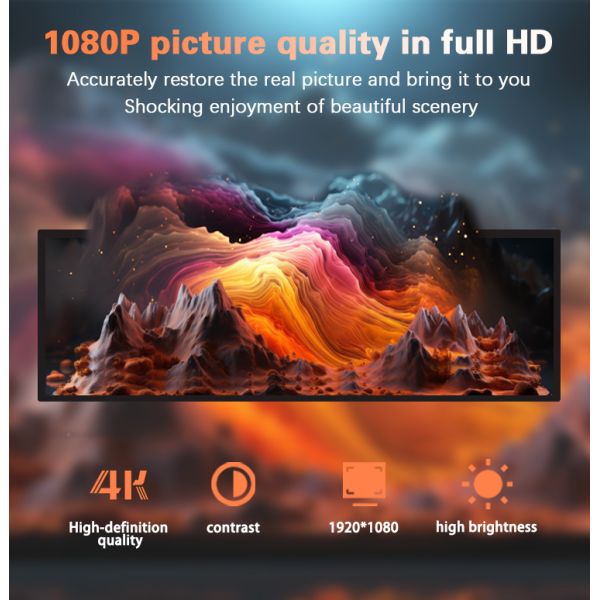24inch-58.4inch Touch screen lcd advertisement display digital signage