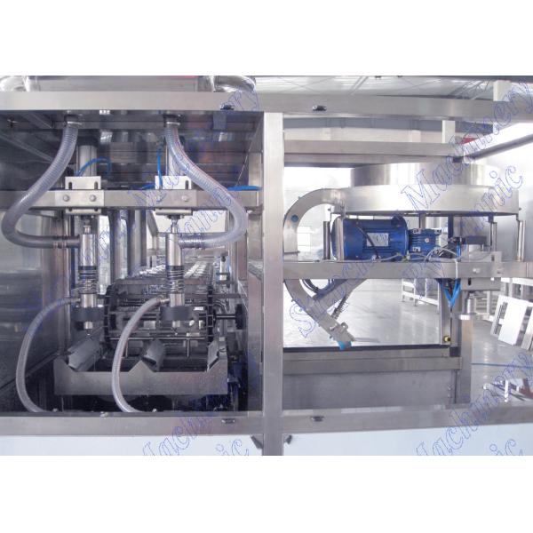 PP Bottle Automatic Water Filling Machine For 5 Gallon , 18.9 L Purified Water 300 B/H