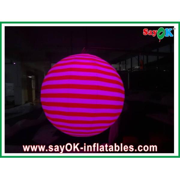 Led Lighting Inflatable Lighting Decoration Hanging Ball CE / UL Blower