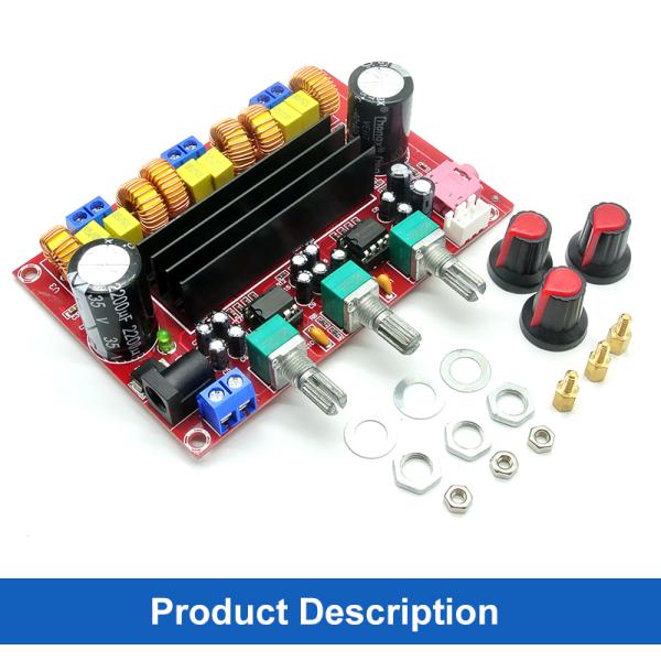 CA-3116P 2*50W+100W Digital Amplifier Board High-Performance Linear Audio Amplifier Module with Dual Channel