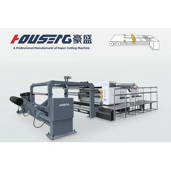 HS-1400-1 Paper Sheeter Cutter Machine,Years 2018,Paper application range:50-500g,Cutting accuracy:+/-0.3mm