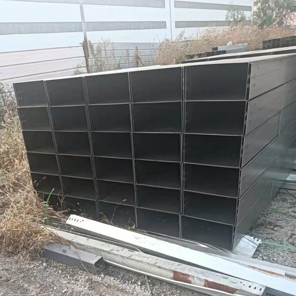 Easy And Fast Installation Hot Dip Galvanized Cable Tray Non Flammable Wall mounted Floor mounted