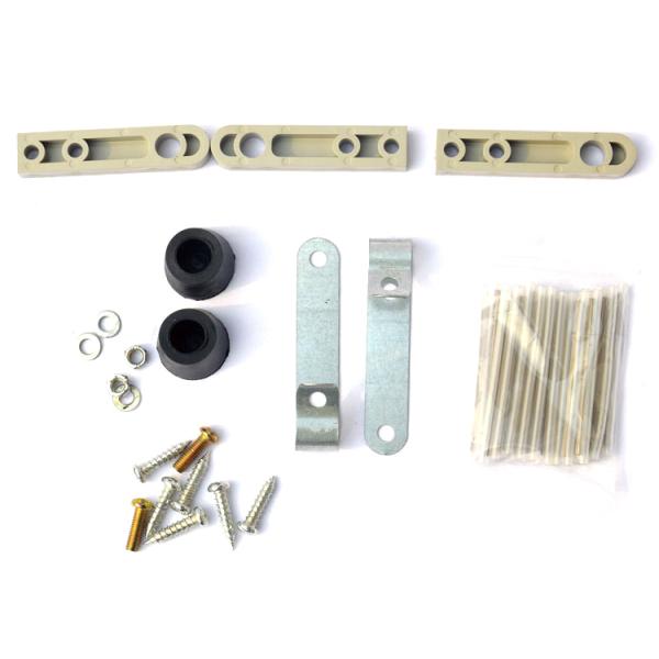 Wallmounted 1 Input 1 Output 6 Cores Mini Fiber Optic Splice Closure PP