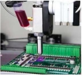 High Precision Selective Auto Conformal Coating Machine front view