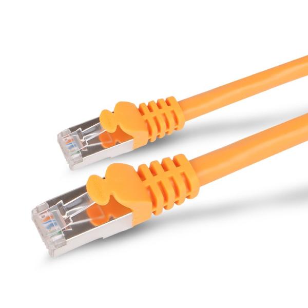 Colorful Fast Ethernet Lan Cable SFTP Bright Coloured Jacket For Telecommunication