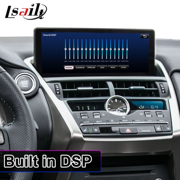 Lsailt 10.25 Inch Android Carplay Multimedia Video Interface Screen for 2017-2021 Lexus NX 300h NX200 NX300 NX300h