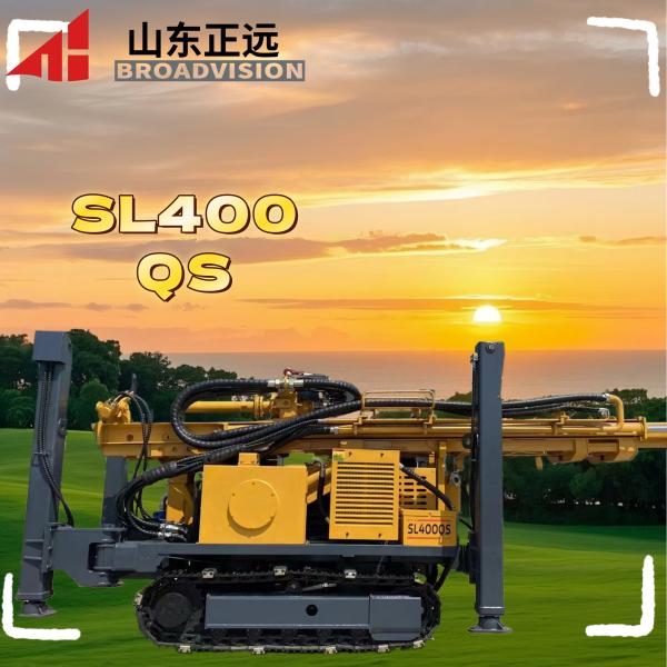 Shandong Zhengyuan SL400QS High-Efficiency, Safe and Reliable Water Well Drilling Rig