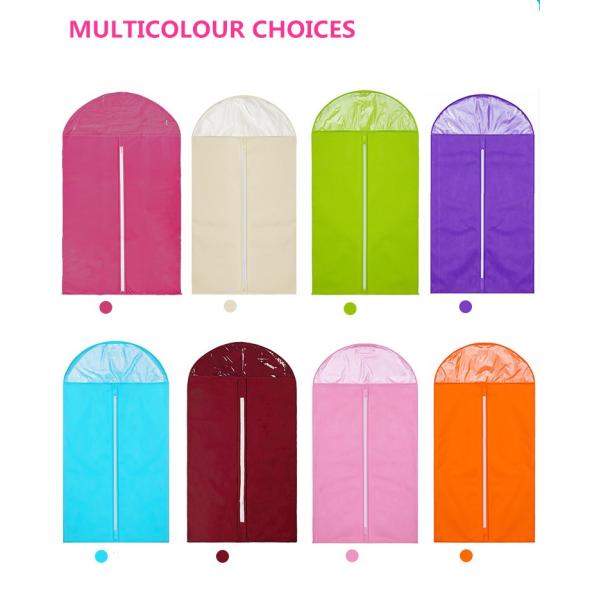 Non Woven Fabric Garment Dust Cover 100*70CM Waterproof Dustproof