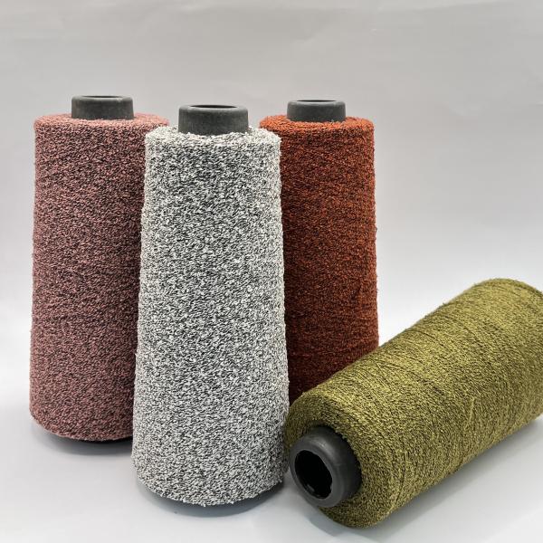 60 Colors Embroidery Loop Yarn 100 Polyester Yarn For Knitting