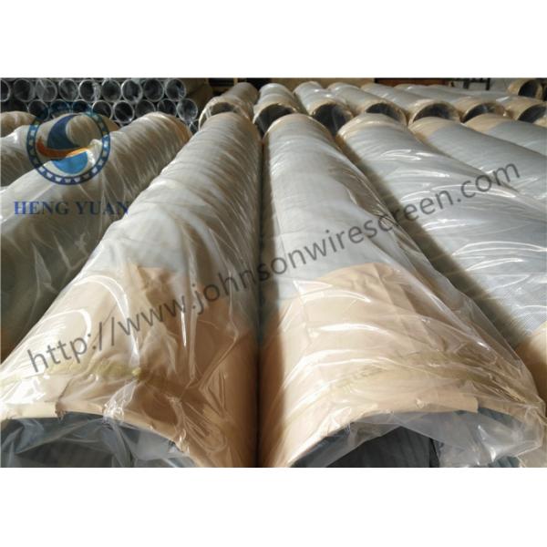 Low Carbon Steel Galvanized Wire Wrapped Screen Wedge Wire Screen 10 " Diameter