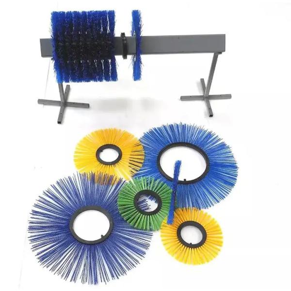 5x20 Inches Plastic Wafer Brush Flat Poly Sweeper Brush