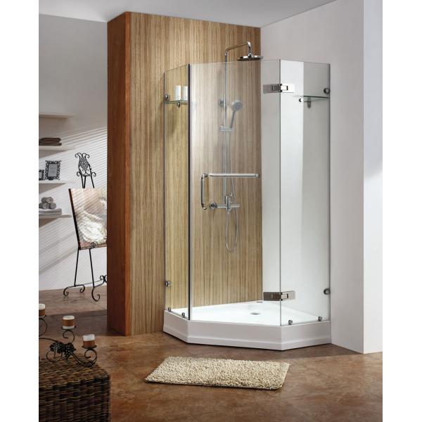 Max 2100mm Width Opalescent Polycarbonate Sheet Shower Enclosure For Volekswagon