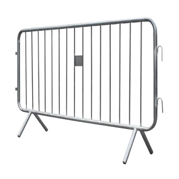 Galvanized Crowd Control Fence