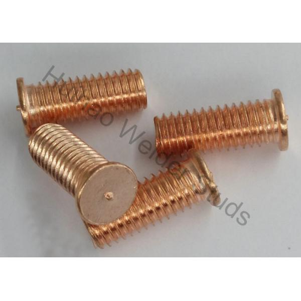No Thread Flanged Stud Welding Pins M3 M10 Diameter With Chrome Nickle Plated