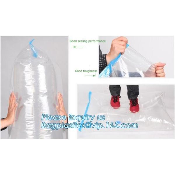 Compression Bag Space Saving, compressible vacumm seal storage bag, vacuum traveling bag without valve, bagplastics, pac