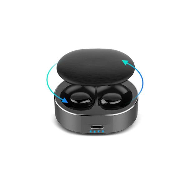 IPX5 Waterproof TWS Wireless Earbuds , True Wireless Stereo Earphones With Charging Case