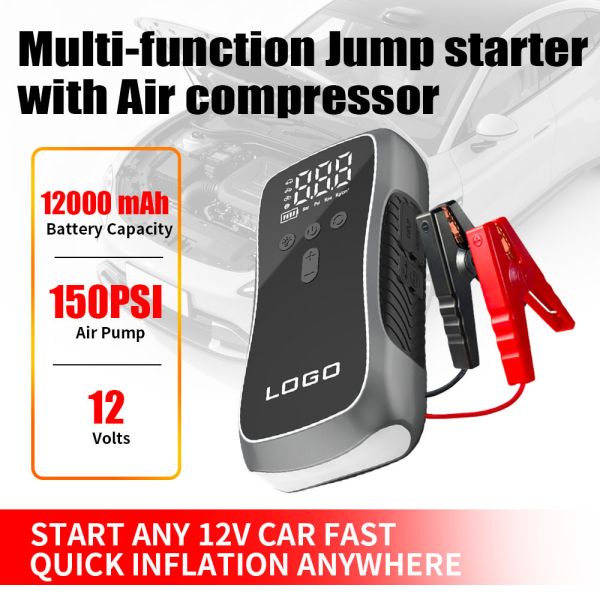 Emergency Start Power Supply 12V Multi Function Car Jump Starter 8000mAh 10000mAh 12000mAh