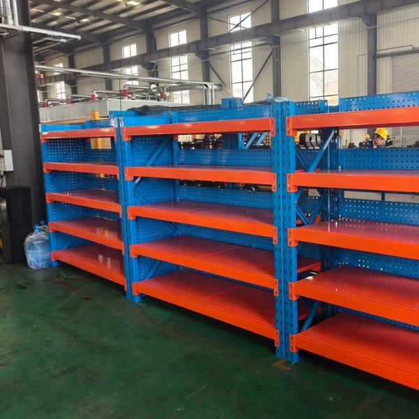 Custom Height 5 Shelf Metal Storage Rack For Warehouse Organization