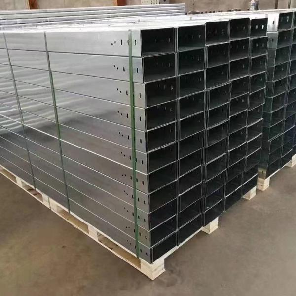 Wall Mounted Or Floor Mounted Galvanized Cable Tray Thickness 1.0mm-2.5mm Accessories Cover