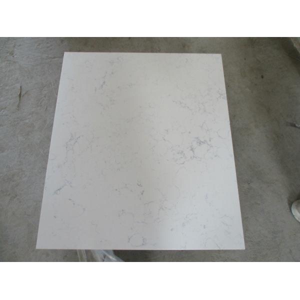 Bathroom Solid Quartz Countertops High Temperature Resistant Easy To Clean