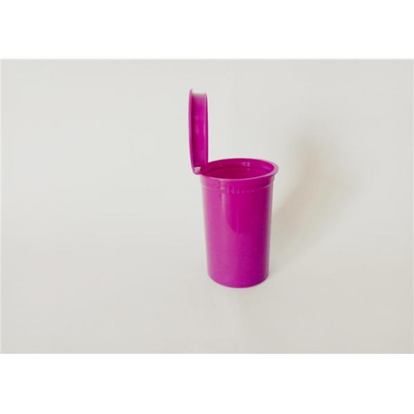 Pharmacy Pop Top Containers Translucent Green H70mm*D39mm Safe Without Sharp Edges