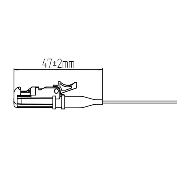 47mm E2000 Connector Sc Fiber Patch Cord
