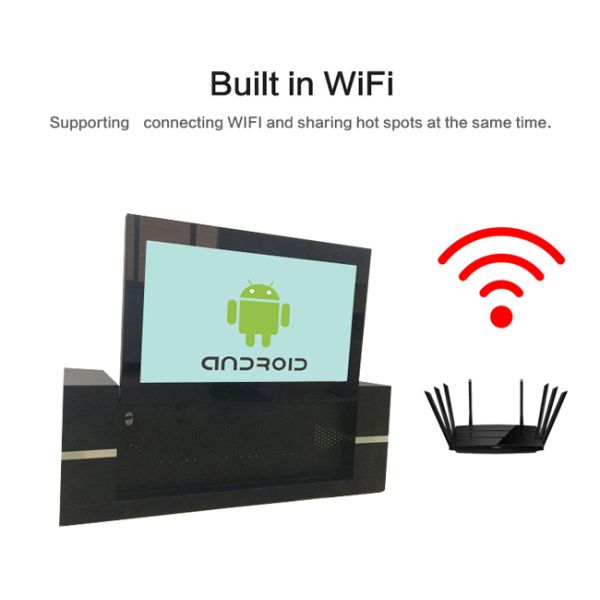 43 inch New Design LCD touchscreen digital tea table AIO PC table Interactive touch screen smart coffee table for office/KTV