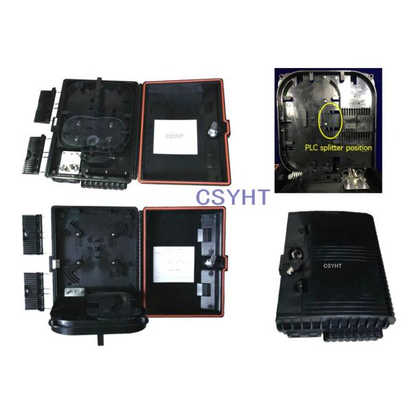 Wall / Pole Mounting FTTH Fiber Optic Terminal Box SC Simplex Adapter IP65 Outdoor