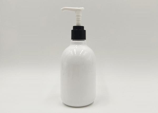 Buy 500ml White Color Boston Round Bottle PET Packaging For Hand Sanitizers at wholesale prices