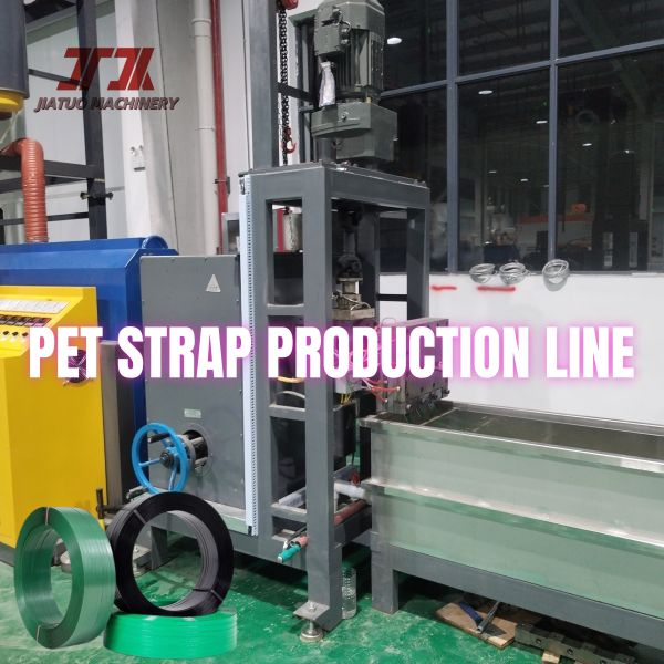 150m/min Line Speed PET Strapping Band Making Machine With Automatic Winder